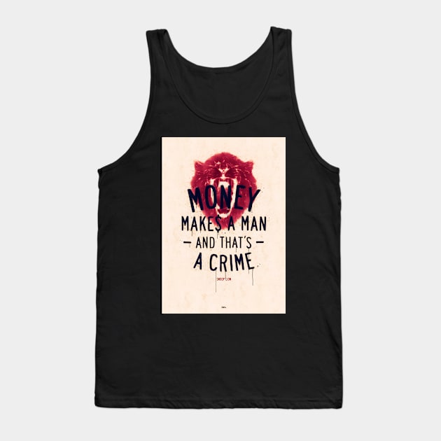 A CRIME (VARIANT) Tank Top by KinguOmega